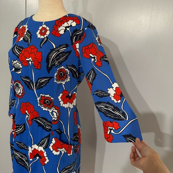 Boden Floral Dress Size 4 - Picture 8 of 12
